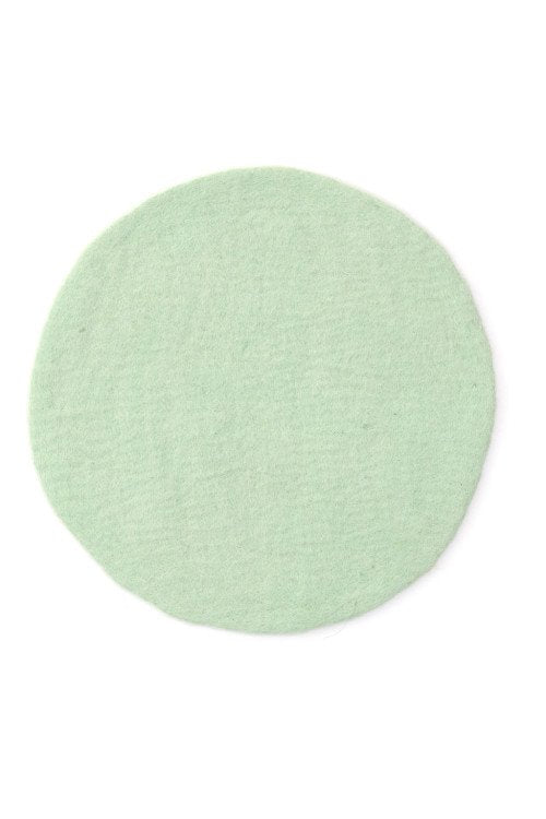 Pastille ronde en laine feutrée L | MUSKHANE