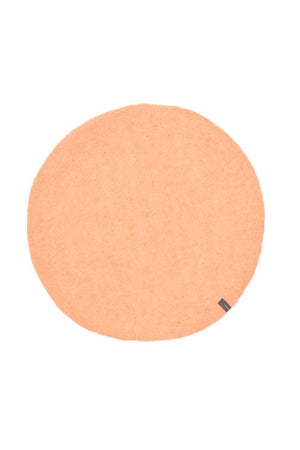 Pastille ronde en laine feutrée L | MUSKHANE