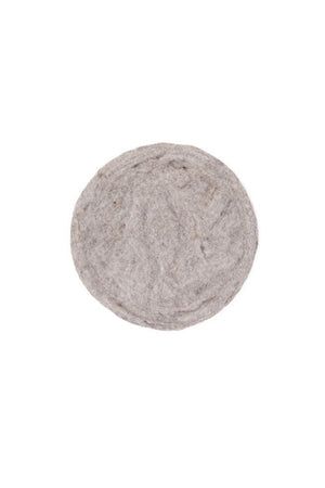 Pastille ronde en laine feutrée L | MUSKHANE