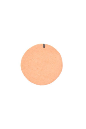 Pastille ronde en laine feutrée S | MUSKHANE