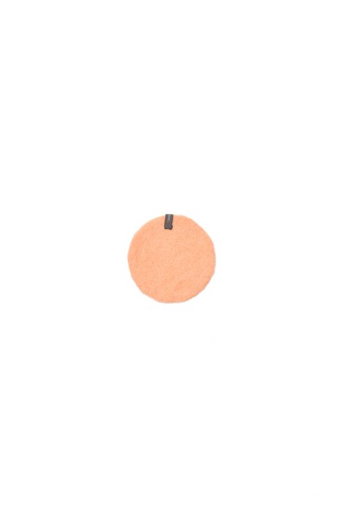 Pastille ronde en laine feutrée XS | MUSKHANE