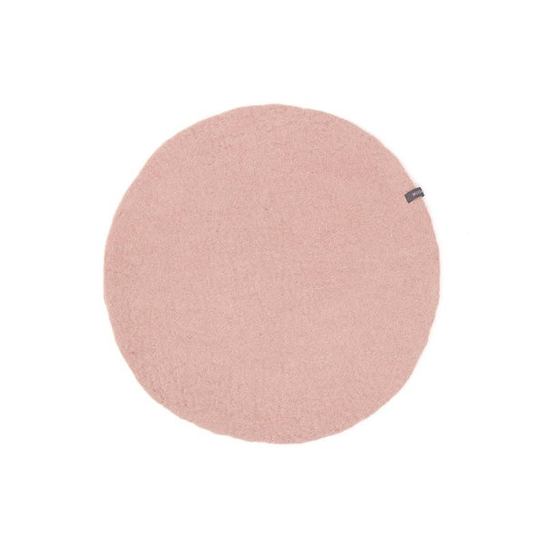 Pastille ronde en laine feutrée L | MUSKHANE