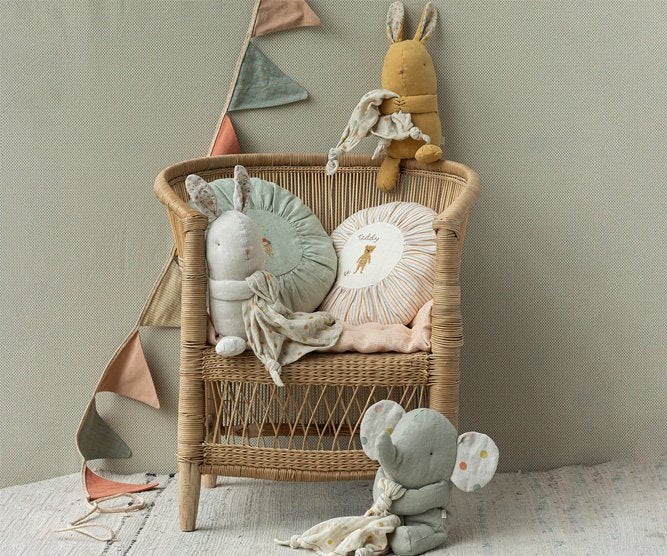 Peluche Lapin 'Bunny' Blanc Nature Lullaby friends | MAILEG