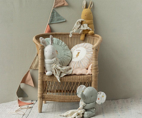 Peluche Lapin 'Bunny' Dusty Jaune Lullaby friends | MAILEG