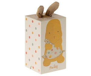 Peluche Lapin 'Bunny' Dusty Jaune Lullaby friends | MAILEG