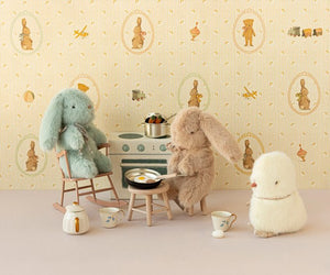 Peluche Mini Lapin Bunny Crème Pêche | MAILEG