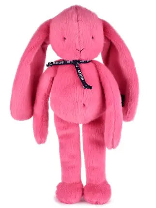 Peluche Lapin 'Méloé' Bubble gum | MAÏLOU TRADITION