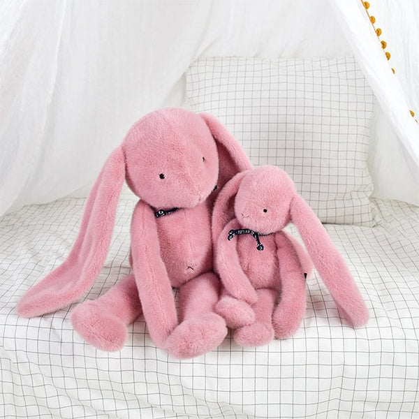 Peluche Lapin 'Méloé' Rose | MAÏLOU TRADITION