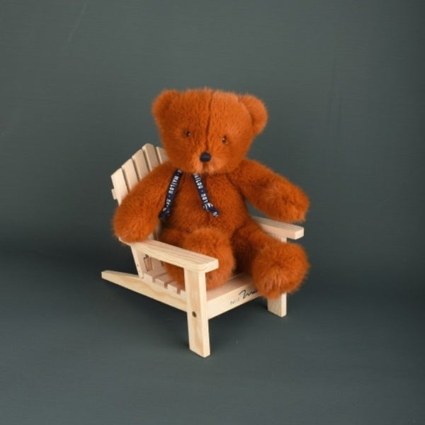 Peluche Ours 'Sowen' Fauve | MAÏLOU TRADITION