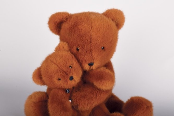 Peluche Ours 'Sowen' Fauve | MAÏLOU TRADITION