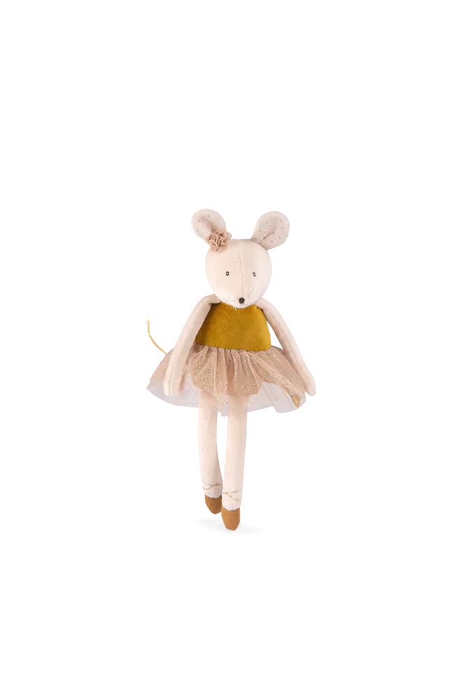 Peluche 'Souris Or' La petite école de danse | MOULIN ROTY