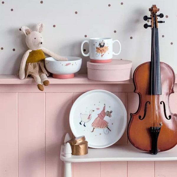 Peluche 'Souris Or' La petite école de danse | MOULIN ROTY