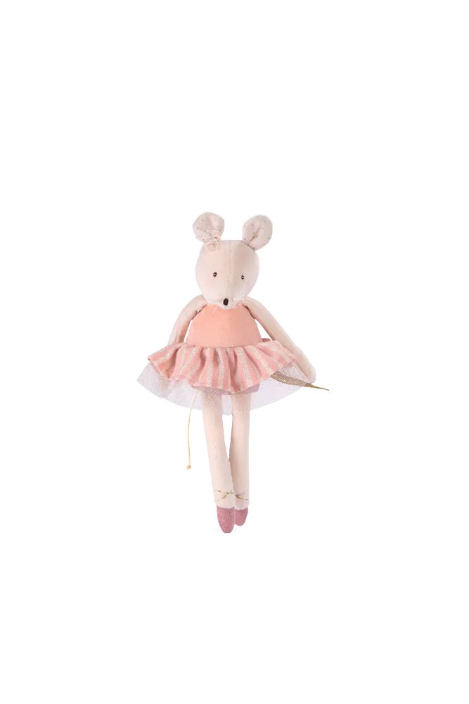 Peluche 'Souris Rose' La petite école de danse | MOULIN ROTY