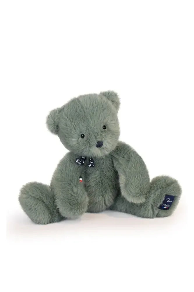 Peluche Ours 'Sowen' Vert | MAÏLOU TRADITION