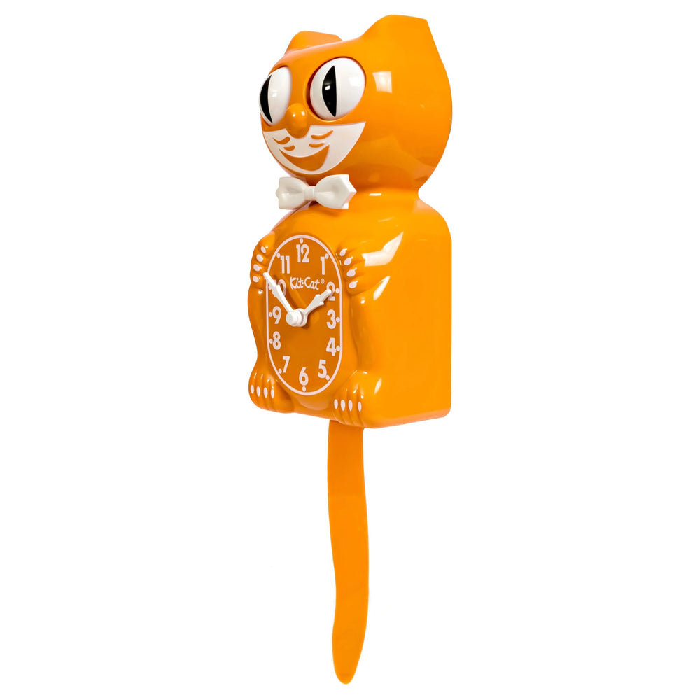 Pendule Kit-Cat Chat orange | KIT-CAT
