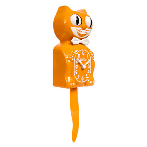 Pendule Kit-Cat Chat orange | KIT-CAT
