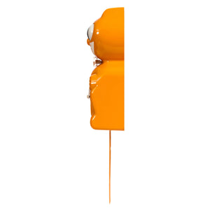 Pendule Kit-Cat Chat orange | KIT-CAT