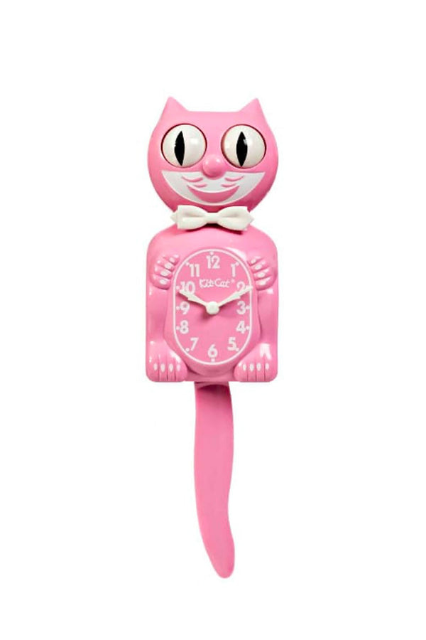 Pendule Kit-Cat Chat Rose | KIT CAT