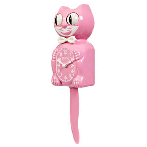 Pendule Kit-Cat Chat Rose | KIT CAT