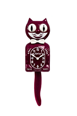 Pendule Kit-Cat Chat rubis | KIT-CAT