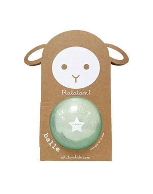 Petit ballon Mouton Summer Bleu 10cm | RATATAM