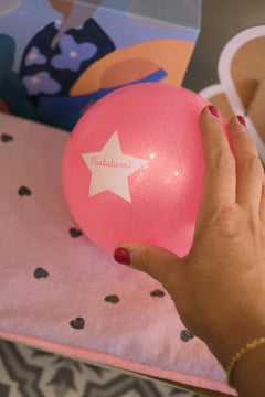 Petit ballon Mouton Summer Rose 10cm | RATATAM