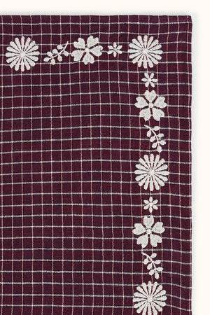 Petit foulard ‘Fayara’ Khadi Taffeta | APACHES COLLECTIONS