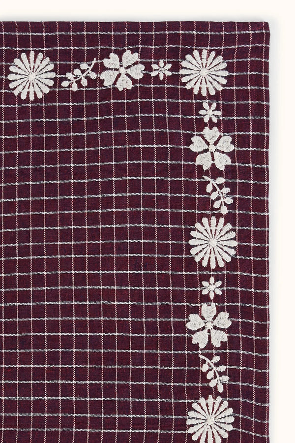 Petit foulard ‘Fayara’ Khadi Taffeta | APACHES COLLECTIONS