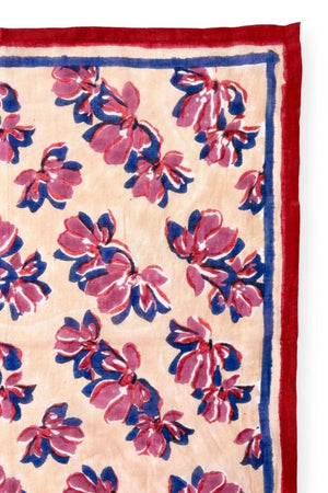 Grand foulard Dupatta 'Violetta' Macadamia | APACHES COLLECTIONS
