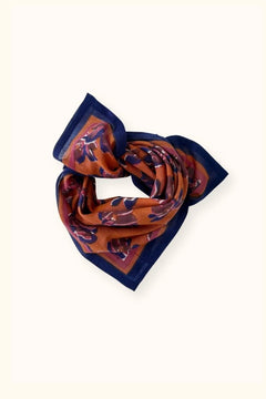 Petit foulard Dupitta 'Violeta' Rust | APACHES COLLECTIONS