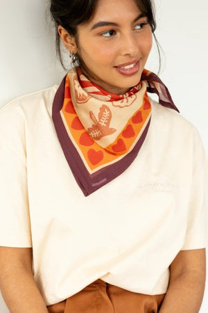 Foulard Mamavida 'Mummy' Fire | APACHES COLLECTIONS