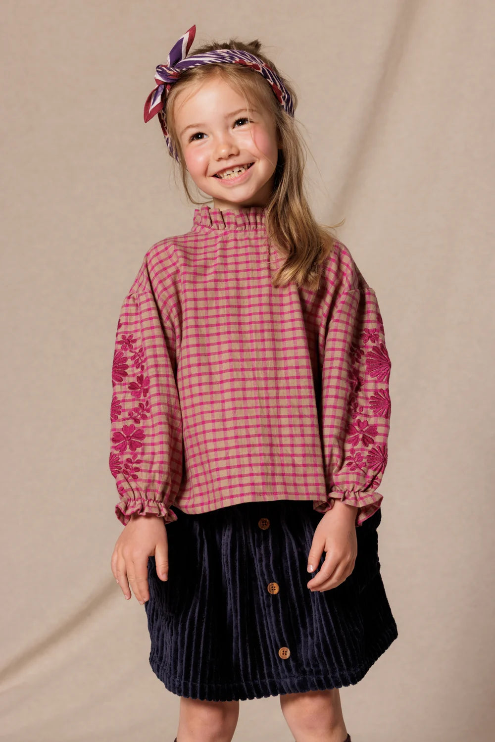 Petit foulard ‘Manika’ Anna Groseille | APACHES COLLECTIONS