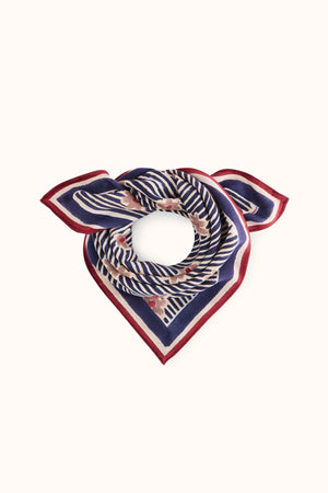 Petit foulard ‘Manika’ Anna Indigo | APACHES COLLECTIONS