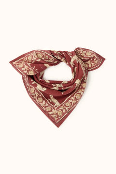 Petit foulard ‘Manika’ Bengale Dahlia | APACHES COLLECTIONS