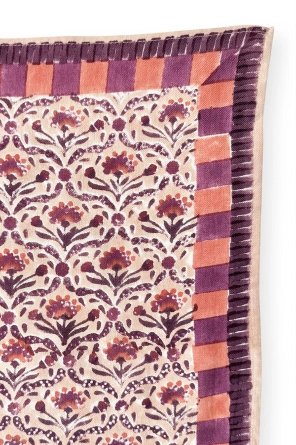 Petit foulard Manika 'Cactus' Macadamia | APACHES COLLECTIONS