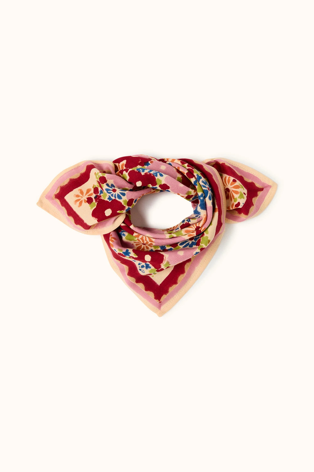 Petit foulard 'Manika' Janie Macadamia | APACHES COLLECTIONS