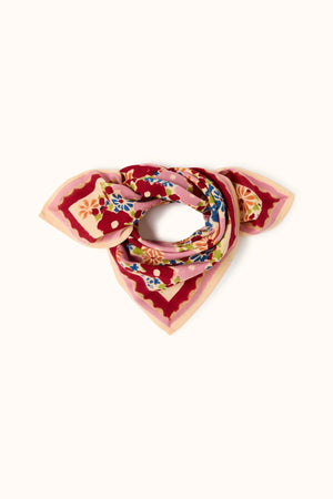 Petit foulard 'Manika' Janie Macadamia | APACHES COLLECTIONS