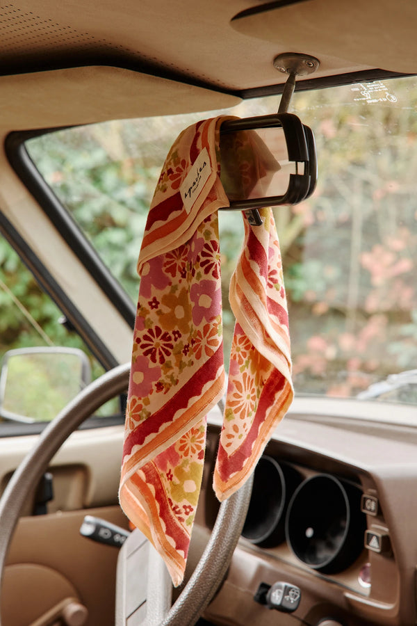 Petit foulard 'Manika' Janie Macadamia | APACHES COLLECTIONS