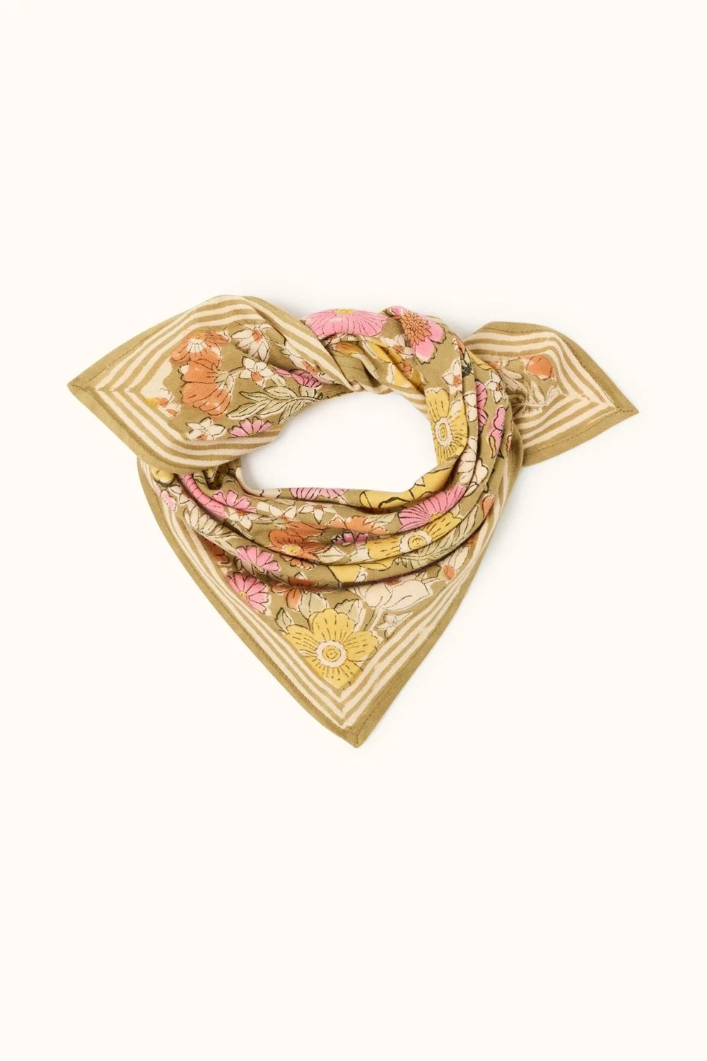 Petit foulard ‘Manika’ Joy Tapenade | APACHES COLLECTIONS
