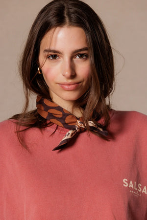 Petit foulard ‘Manika’ Pesos Ecorce | APACHES COLLECTIONS