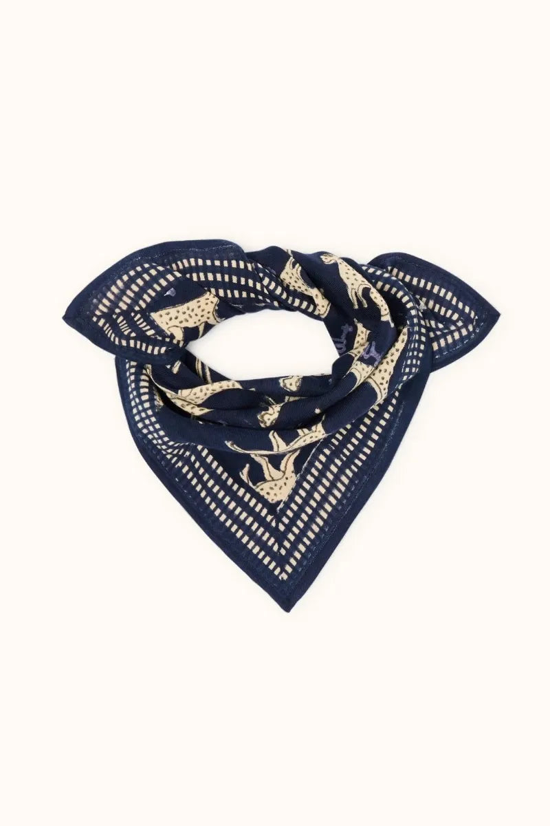 Petit foulard 'Manika' Pongo Milky Way | APACHES COLLECTIONS