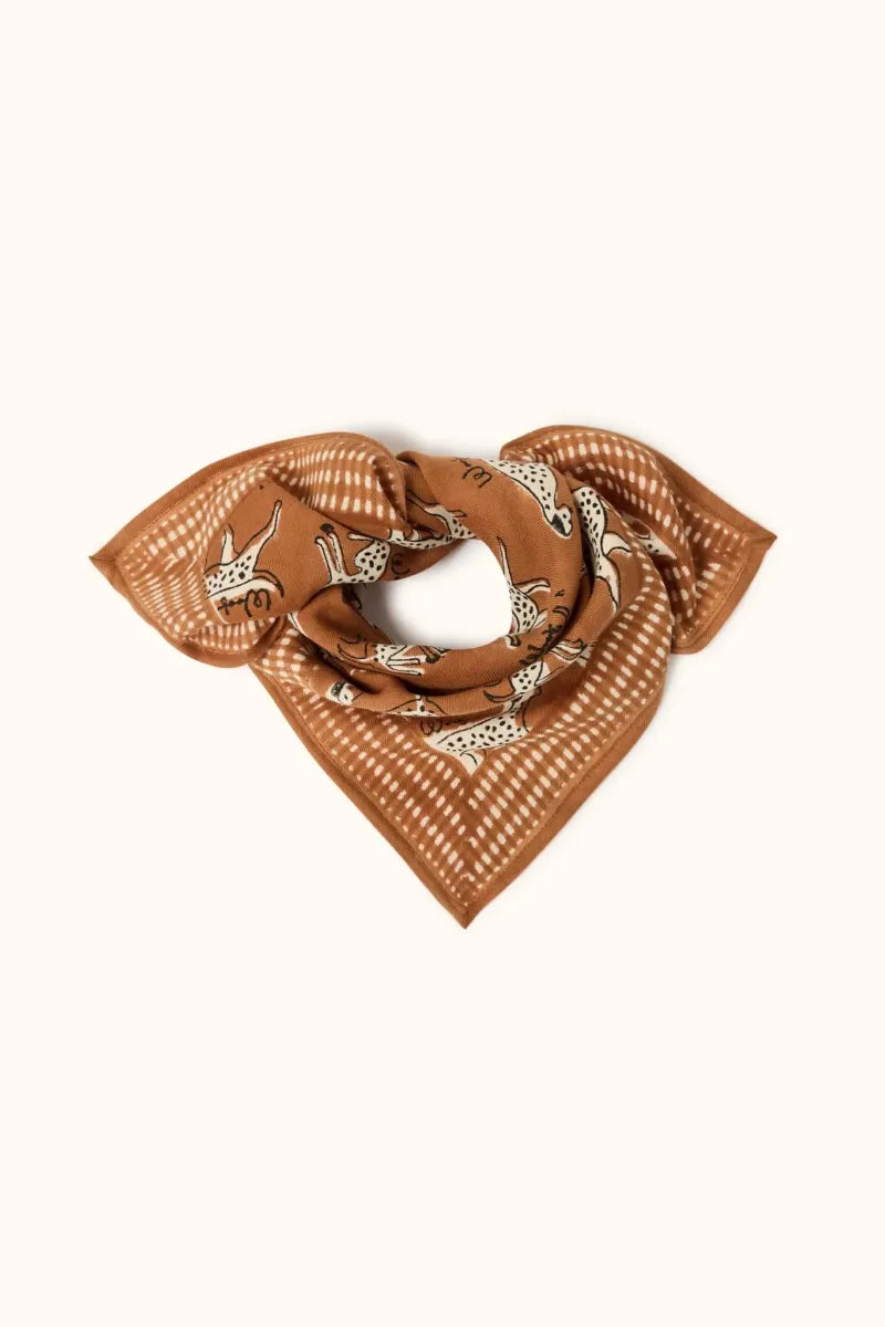 Petit foulard 'Manika' Pongo Sierra | APACHES COLLECTIONS
