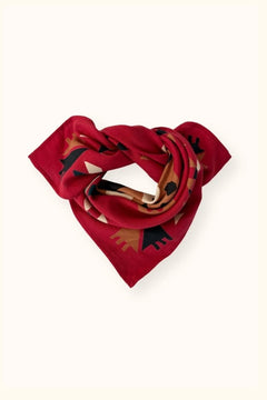 Petit foulard Manika 'Rajah' Fire | APACHES COLLECTIONS