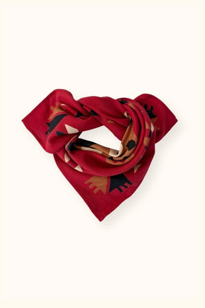 Petit foulard Manika 'Rajah' Fire | APACHES COLLECTIONS