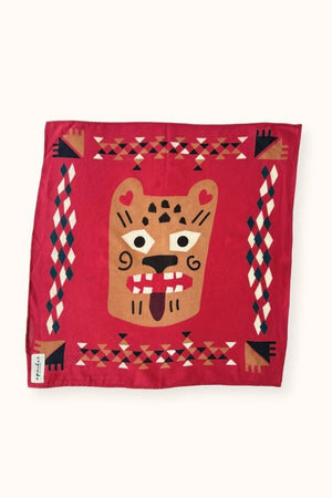 Petit foulard Manika 'Rajah' Fire | APACHES COLLECTIONS