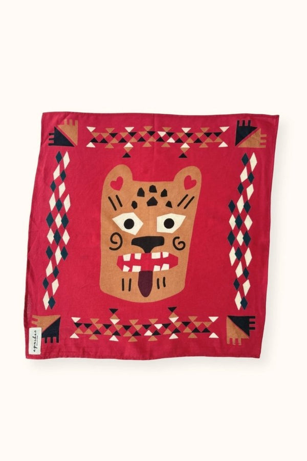 Petit foulard Manika 'Rajah' Fire | APACHES COLLECTIONS