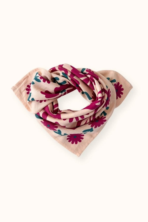 Petit foulard Manika 'Rita' Macadamia | APACHES COLLECTIONS