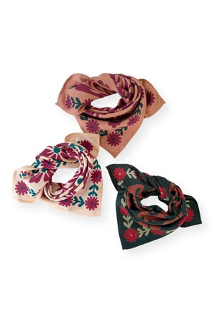 Petit foulard Manika 'Rita' Rust | APACHES COLLECTIONS