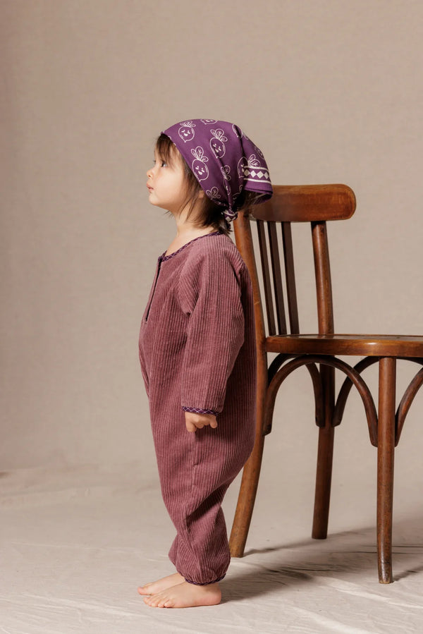 Petit foulard ‘Manika’ Roots Taffeta | APACHES COLLECTIONS