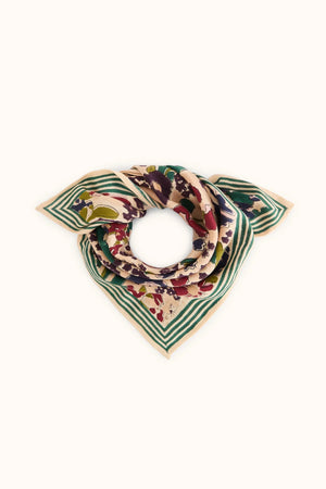 Petit foulard ‘Manika’ September Macadamia | APACHES COLLECTIONS